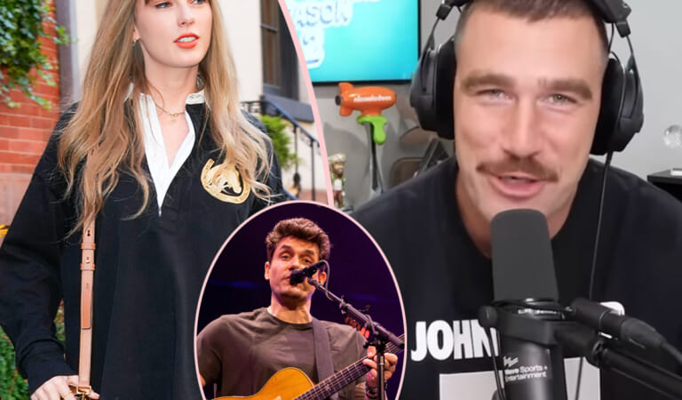 Fans Believe Travis Kelce Wore John Mayer Shirt To ‘Throw People Off’ Before Going Public With Taylor Swift Romance!