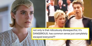 Florence Pugh Hit In Face During Dune Event