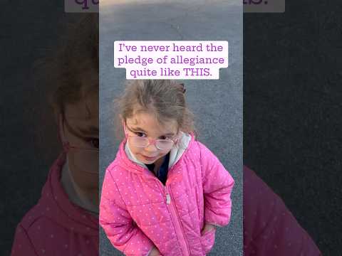 I’ve Never Heard The Pledge Of Allegiance Quite Like THIS! My Six Year Old… | Perez Hilton