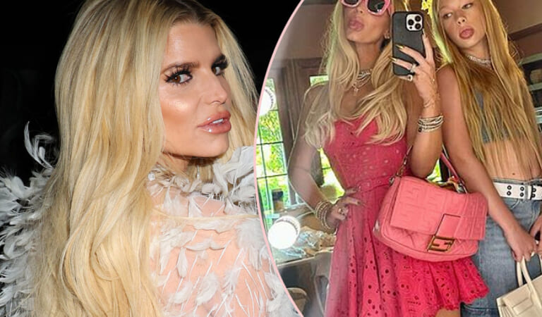 Jessica Simpson’s Daughter Maxwell Can’t Wear Mom’s Designer Hand-Me-Downs!