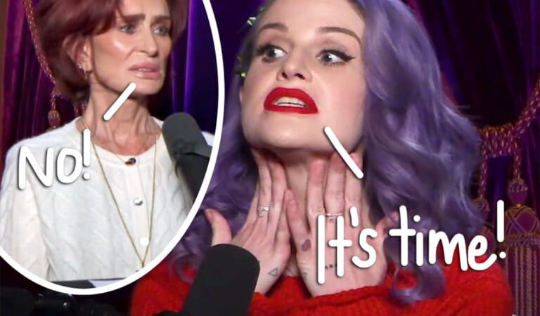 Kelly Osbourne Wants Plastic Surgery For Christmas – Even After Mom Sharon’s TERRIBLE Facelift!