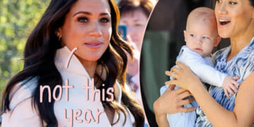 Meghan Markle Reveals What Prince Archie Wants For Christmas -- But Says He's NOT Getting It!