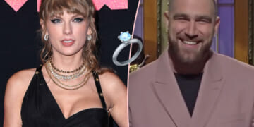 NFL Announcer Refers To Taylor Swift As Travis Kelce’s ‘Wife’ Amid Proposal Whispers! WATCH!