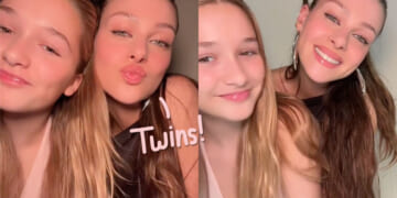 Nicola Peltz & ‘Baby Sis’ Harper Beckham Twin In Cute New TikTok! Watch!