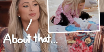 Paris Hilton Walks Back That Diaper-Changing Comment – With Receipts!