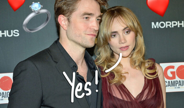 Robert Pattinson & Suki Waterhouse Get Engaged Ahead Of Baby’s Arrival – See The GORG Ring!