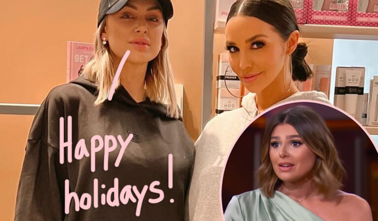 Scheana Shay & Lala Kent Team Up To Throw Shade At Rachel Leviss In New Holiday Song!