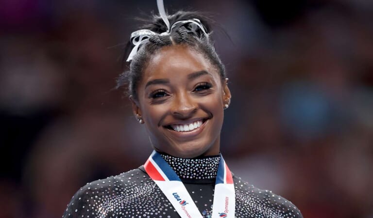 Simone Biles Opens up About Growing Up in Foster Care