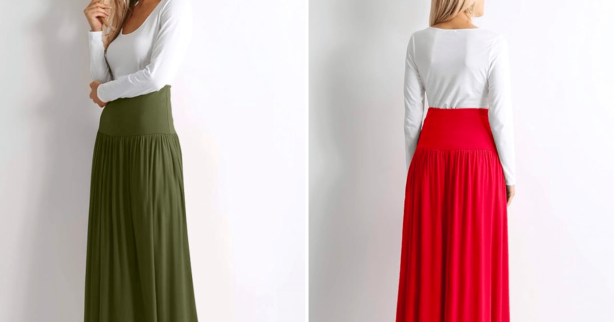 Snag This Maxi Skirt With Over 11K Reviews for 32% Off