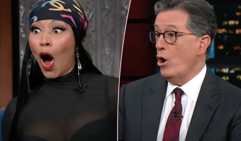 Stephen Colbert SHOCKS Nicki Minaj In ‘Rap Battle’ Moment! WATCH!