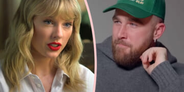 Travis Kelce Has A Message For The ‘Brads & Chads’ Who Booed ‘Amazing’ Girlfriend Taylor Swift At Sunday’s Game!
