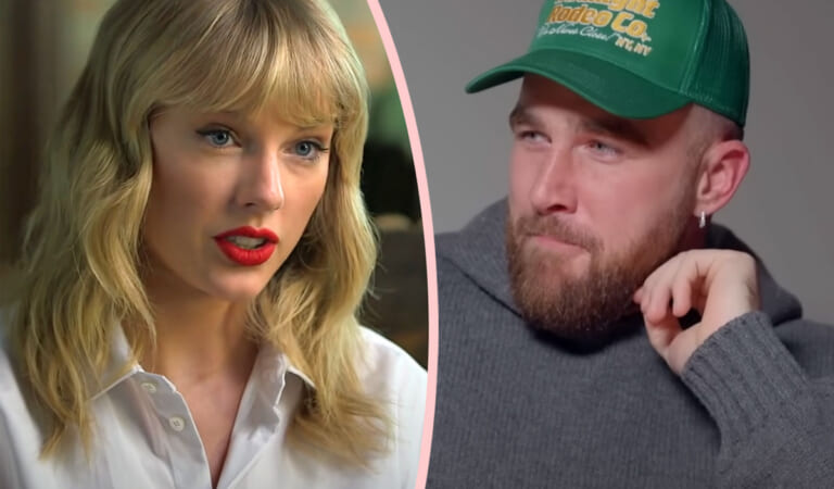Travis Kelce Has A Message For The ‘Brads & Chads’ Who Booed ‘Amazing’ GF Taylor Swift At Sunday’s Game!