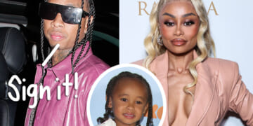 What?! Blac Chyna & Tyga Force Guests to Sign $500K NDA To Attend King Cairo’s Baptism!