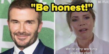 David Beckham Once Again Hilariously Called Out Victoria For Pretending To Be Working Class