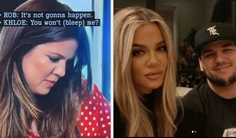 Khloé Kardashian Asked Her Brother Rob Kardashian If He Would Have Sex With Her In A Seriously Uncomfortable Resurfaced Clip