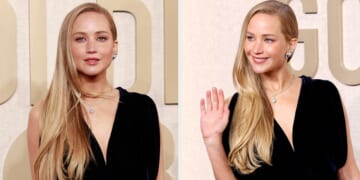 People Are Loving What Jennifer Lawrence Unexpectedly Mouthed On Air During The Golden Globes