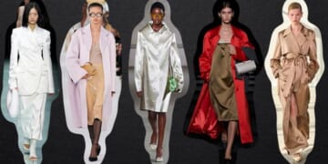 The Luxurious Satin Coat Trend That Will Define 2024