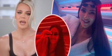 Kim Kardashian Defends Tanning Bed Office