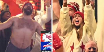 Travis Kelce Talked About Taylor Swift's Reaction To Jason Kelce's Viral Shirtless Moment