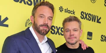 Ben Affleck and Matt Damon Reunite for ‘Animals’ Film 