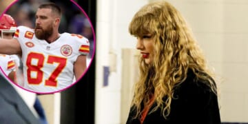 Taylor Swift Attends Travis Kelce’s Chiefs vs. Ravens Playoff Game
