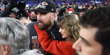 Taylor Swift Admires Travis Kelce’s Kansas City Chiefs Win Speech