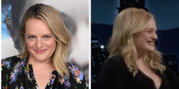Elisabeth Moss Revealed That She's Pregnant With Her First Child On "Jimmy Kimmel Live"
