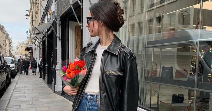 8 French Girl–Approved Black-Leather-Jacket Outfit Ideas