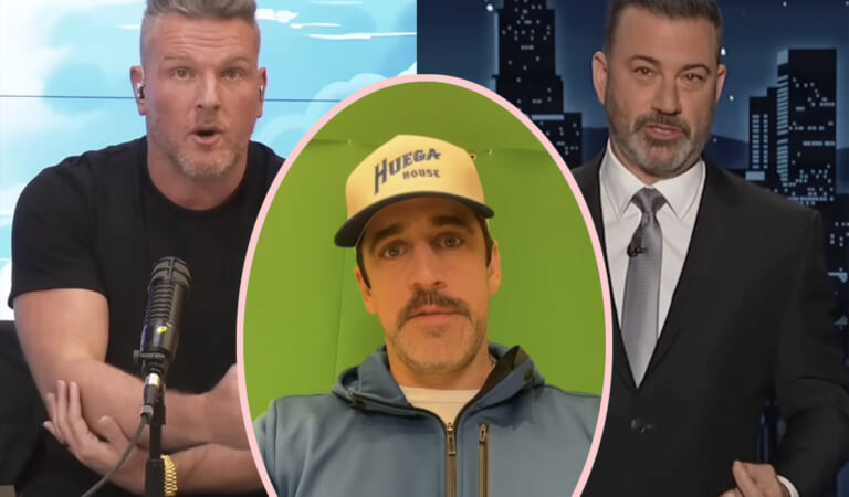 Aaron Rodgers Kicked Off Pat McAfee Show After Jimmy Kimmel Feud