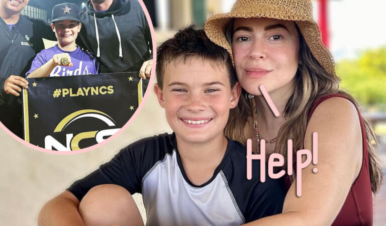 Alyssa Milano Gets DRAGGED For Trying To Raise Money Online For Son’s Baseball Trip!