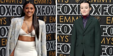 Ariana DeBose And Bella Ramsey Hugged It Out At The Emmy Awards