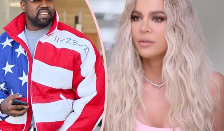 Awkward! Khloé Kardashian Runs Into Kanye West At Saint’s Basketball Game!