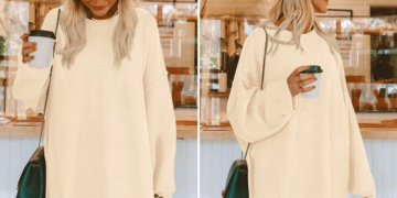 Banish the Winter Chill With This Slouchy Soft Sweater Dress