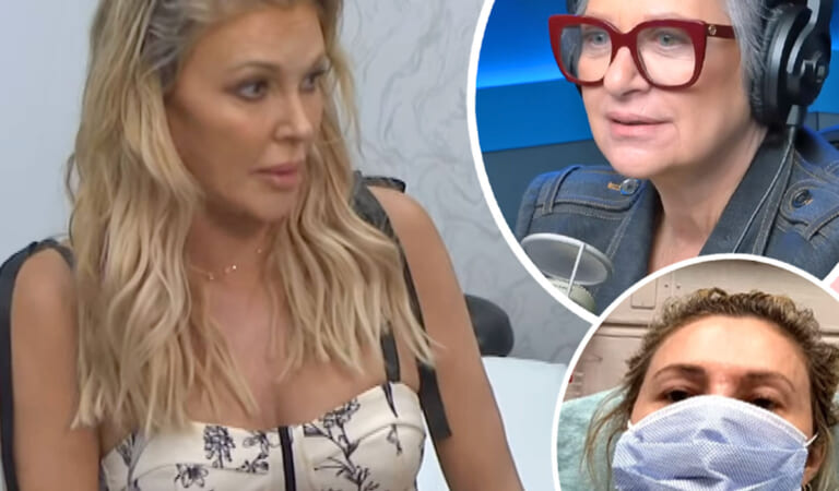 Brandi Glanville Dealing With Major Facial Disfigurement Due To Stress Of RHUGT Incident With Caroline Manzo!