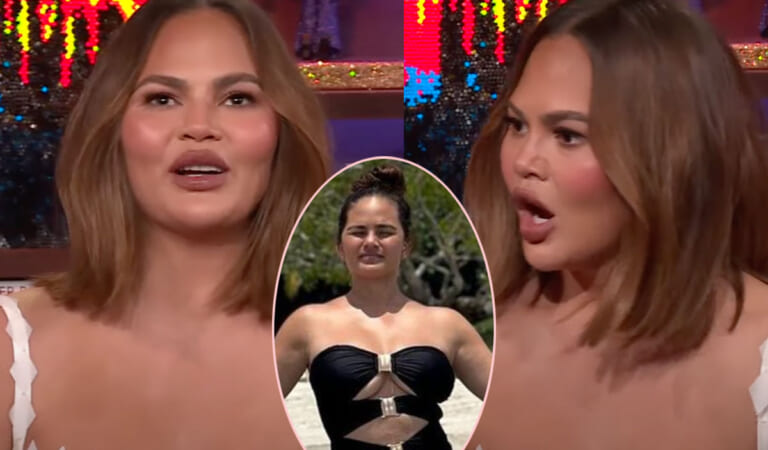 Chrissy Teigen Accidentally Reveals How Many Boob Jobs She’s Had During Lying Game!