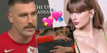 Did Taylor Swift Drop An L-Bomb On Travis Kelce After The Chiefs’ Win?! WATCH!