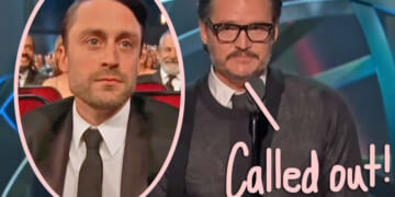 Pedro Pascal Takes Hilarious Jab At Kieran Culkin At Emmys Over Shoulder Injury!