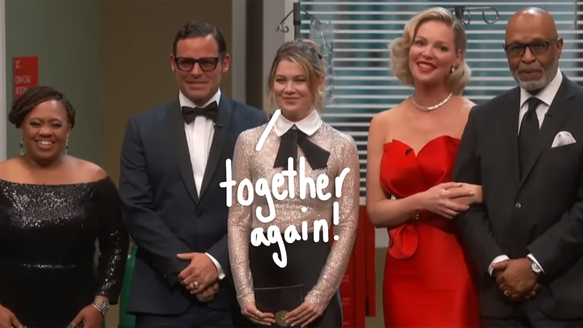 Grey’s Anatomy Cast Reunites At The Emmys