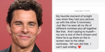 James Marsden's Wholesome Text From His Mom Is Going Viral
