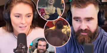 Jason Kelce Getting Shirtless & Wild In Front Of Taylor Swift Almost Caused A Fight With His Wife Kylie!