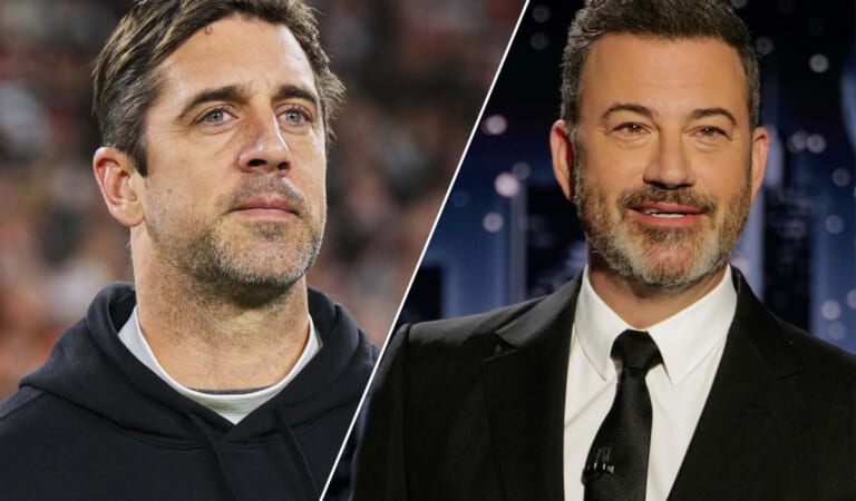 Jimmy Kimmel threatens to sue Aaron Rodgers over Epstein remark — but their rift goes back years