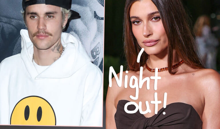 Justin & Hailey Bieber Hold Hands Out On Beverly Hills Date Night Amid Marriage Trouble Rumors!