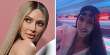 Kim Kardashian Called Out For "Out Of Touch" TikTok & Tanning Bed