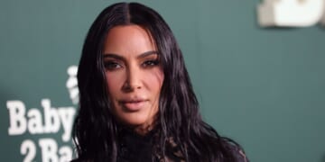 Kim Kardashian In Unedited TikTok With North West