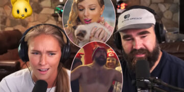 Kylie Kelce's PURRfect Response To Jason Kelce's Podcast Comments!