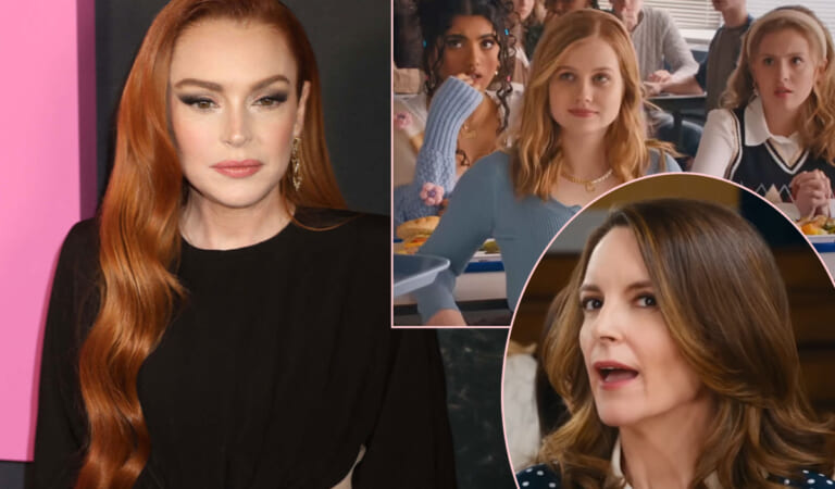 Lindsay Lohan Wants Joke By ‘Real Mean Girl’ Tina Fey CUT From Movie: SOURCE