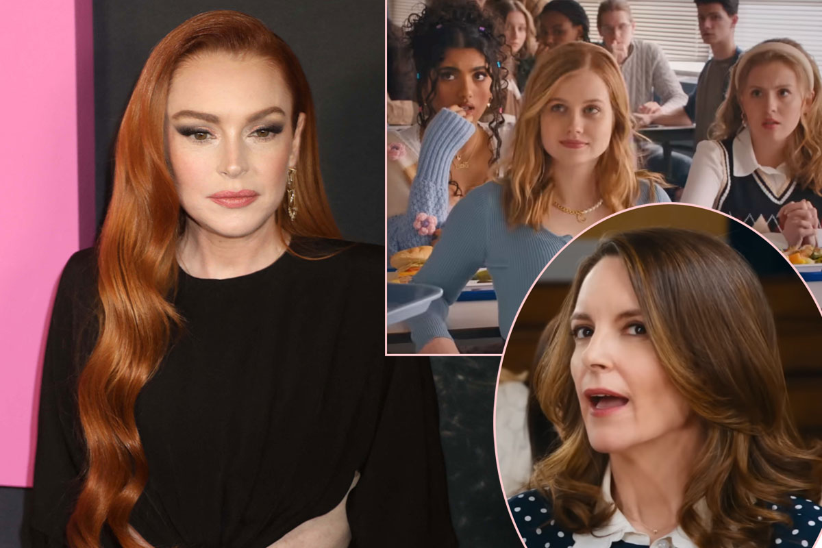 Lindsay Lohan Wants Joke By 'Real Mean Girl' Tina Fey CUT From Movie!