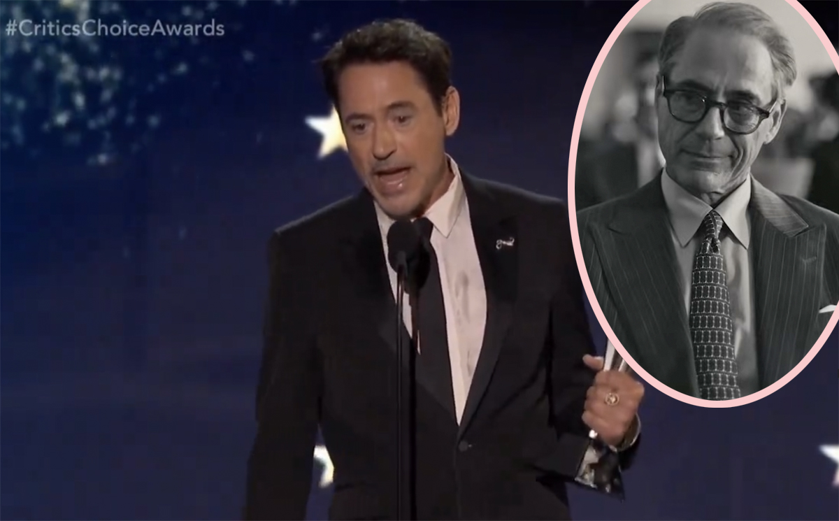 Robert Downey Jr Reads Bad Reviews Critics Choice Awards Speech