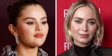 Selena Gomez And Emily Blunt React To Golden Globes