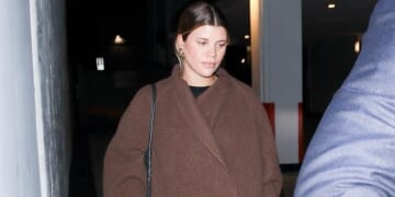 Sofia Richie's Brown Leather Pants Are on Sale at Nordstrom